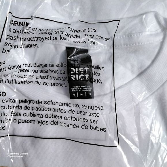 BUDWEISER white t shirt,  size medium - Picture 9 of 10